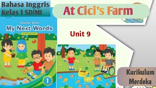 Nama Hewan dalam Bahasa Inggris Kelas 1 SD Kurikulum Merdeka Semester 2 Unit 9 At Cici's Farm