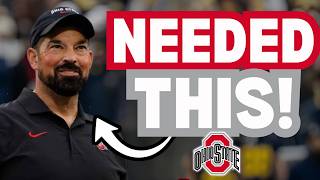 Ohio State Football Just Got A Wave Of MUCH Needed News!