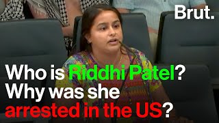 Who is Riddhi Patel? Why was she arrested in the US?