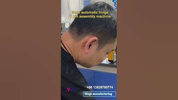 semi auto hinge U pin assembly machine
