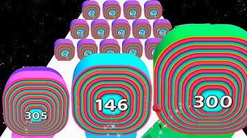 Smash Runner (vs) Sandwich Runner - All Level (Max Level, Math Game) New Update