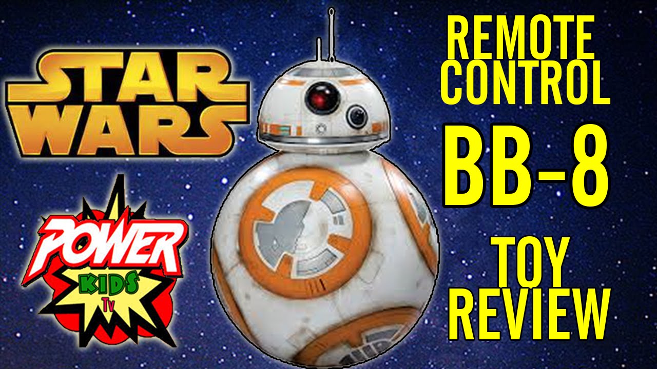 Star Wars Remote control BB-8 unboxing by Power Kids TV