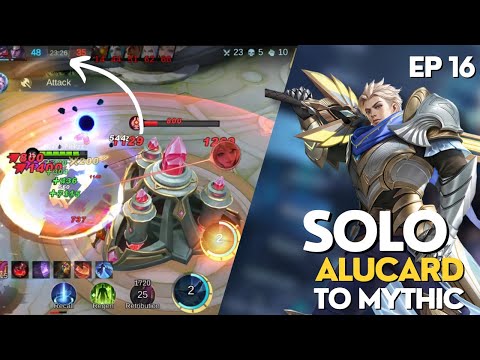 THESE GAMES TAKE TOO LONG! | SOLO ALUCARD ONLY TO MYTHIC Ep 16 | Mobile Legends @iFlekzz