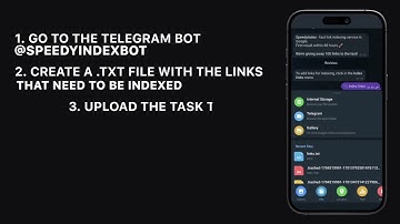 Service @SpeedyIndexBot - speeding up the indexation of links in Google.
