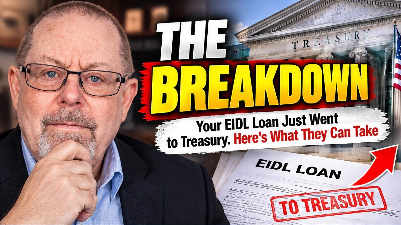 The EIDL Time Bomb: How the Treasury Is Now Seizing Refunds Without a Court Order