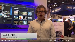NAB 2022: Quantum's Dave Clack