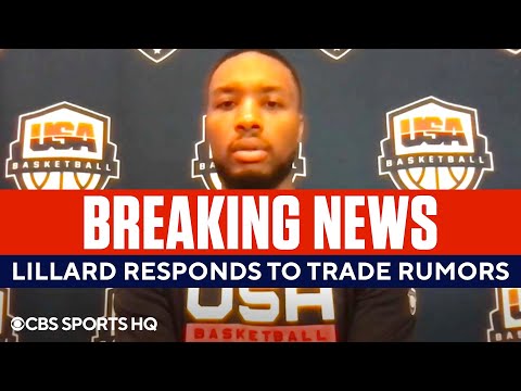 Damian-Lillard-Responds-to-Trade-Rumors-About-Leaving-Portland-|-CBS-Sports-HQ