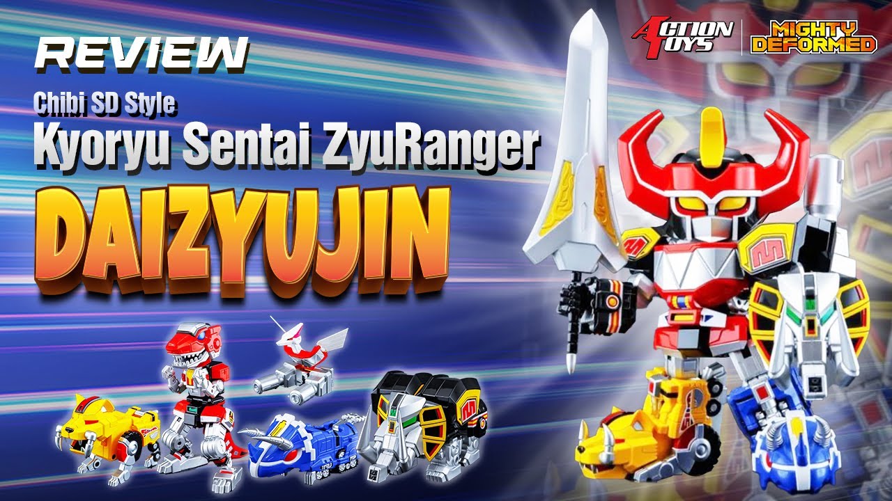 Review MIGHTY DEFORMED SERIES Daizyujin - YouTube