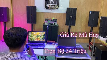 Không Đụng Hàng “ Lắp Dàn Âm Thanh 34 Triệu - Loa Array Đi Khánh Hoà. LH 0933991244