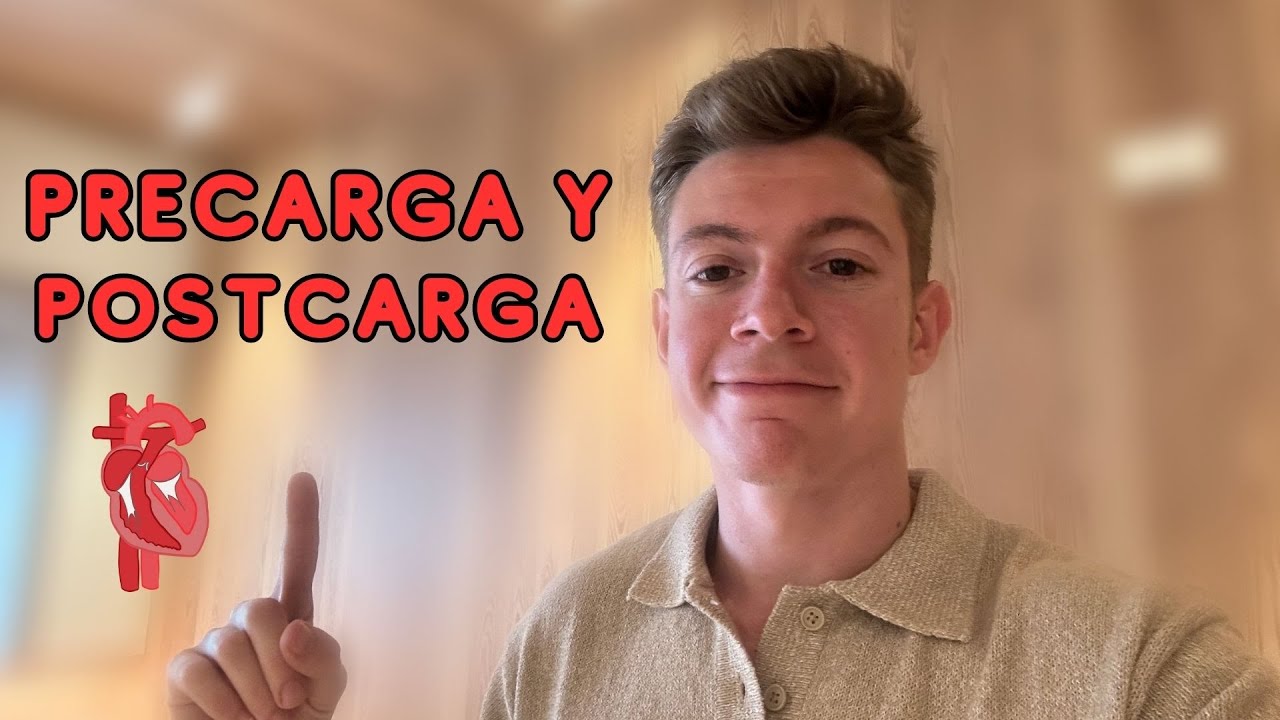 PRECARGA Y POSTCARGA🩸 // FISIOLOGÍA CARDÍACA❤️
