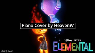 Steal The Show (Elemental_OST) 원키 피아노 연주 - Lauv
