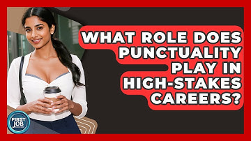 What Role Does Punctuality Play In High-Stakes Careers? - First Job Success Guide