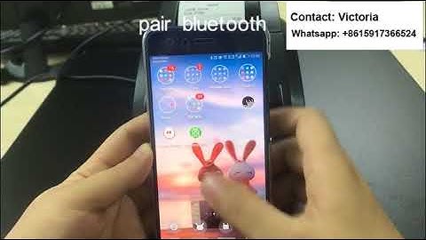 Free P.O.S Loyverse 58mm Bluetooth Printer Connect With Cash Drawer