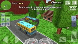 City Bus Simulator Craft PRO - Gameplay video screenshot 4