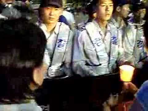 080524 미국 쇠고기 반대 이명박 탄핵 광화문 촛불 집회_3