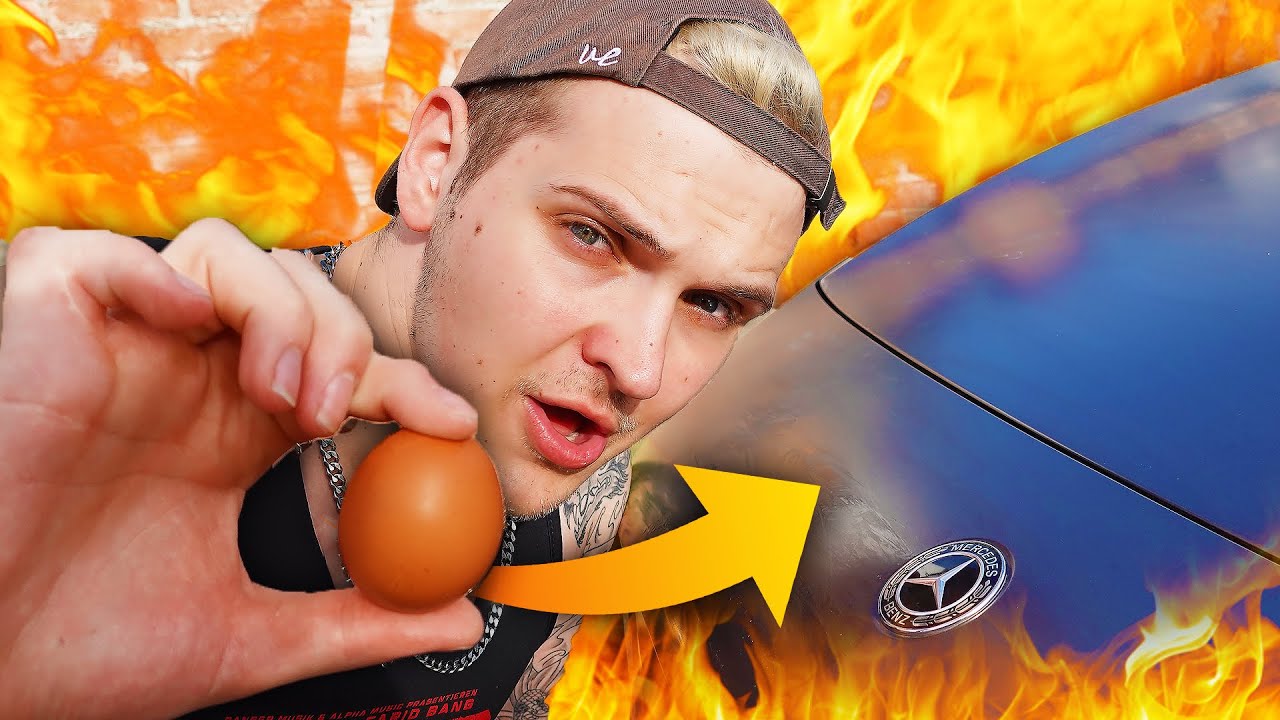 Yo Huebi, brate mal ein Ei auf deinem Auto!