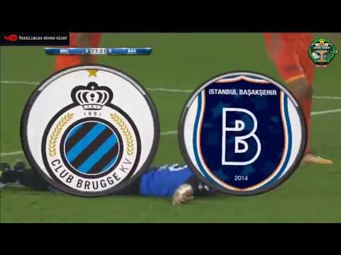 Club Brugge 3-3 Medipol Başakşehir | MAÇ ÖZETİ ve GOLLER