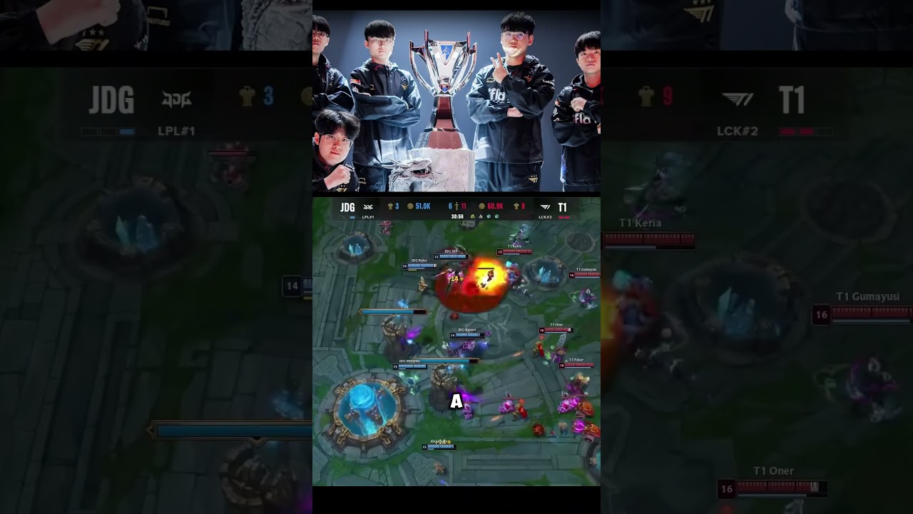 T1 vs LPL Worlds 2023 semi finals  