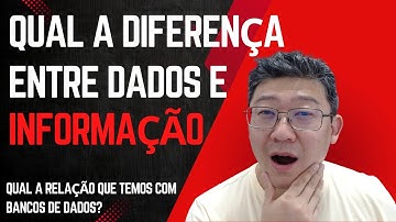 QUAL A DIFERENÇA ENTRE DADOS E INFORMAÇÃO