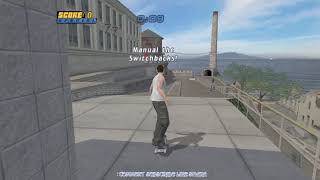 Tony Hawk's Pro Skater 4 Pro Goals Alcatraz Manual The Switchbacks (PC) 3440x1440 (No Commentary)