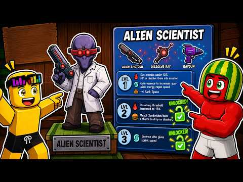 NEW ALIEN SCIENTIST CLASS in 99 Nights!🔦