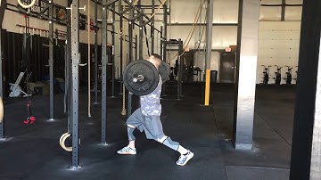Split Stance Strict Press