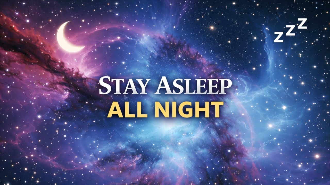 Deep Sleep Meditation Music 🌙 | Fall Asleep Fast with Gentle Cosmic Calm