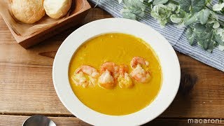 【365日のパンとスープ】えびとれんこんのカレークリームスープ