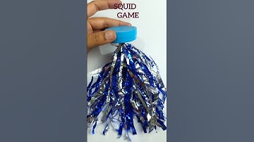 Squid Game-Inspired Jegichagi Making Craft & Play🎯#trendingshorts#viral#ytshorts#squidgamediy#