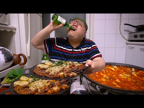 이걸 집에서 먹을수 있다고?│왕십리제일곱창 찐맛집 한우곱창 먹방 Mukbang Eatingshow [Gopchang-jeongol]