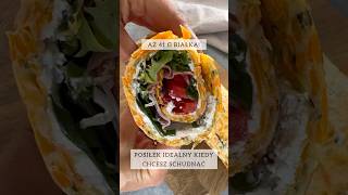 Pyszny Proteinowy I Niskowęglowodanowy Wrap W Porcji Jest Aż 41G Białka Idealny Na Diecie