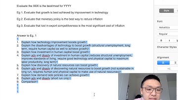 2018 Level 7 IB Econ tips from a Level 7 graduate