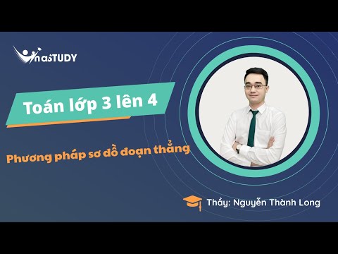 Video Toán lớp 3 lên 4 - Phương pháp sơ đồ đoạn thẳng - Thầy... - youtube