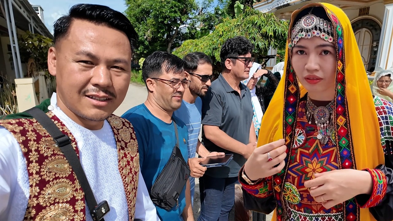 عروسی پسر کاکایی حیرانی 💃🏻 لباس‌های سنتی افغان در عروسی اندونزی! تفاوت فرهنگی شگفت‌انگیز 🇦🇫♥️🇮🇩