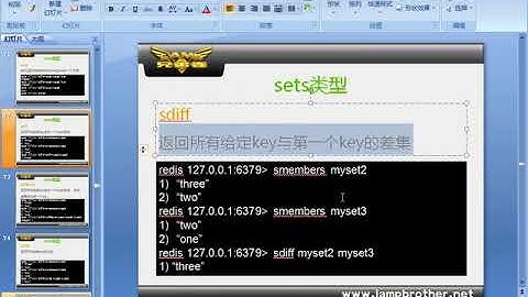 NoSQL数据库之Redis数据库管理四set类型和zset类型
