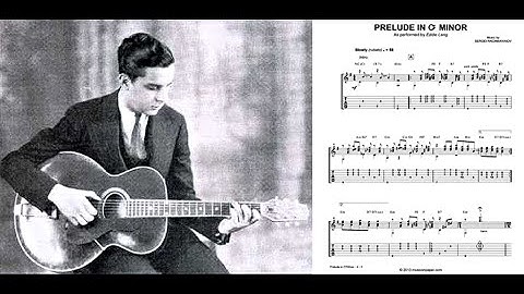 Eddie Lang 1927 Guitar Performance of "Prelude in C# Minor"
