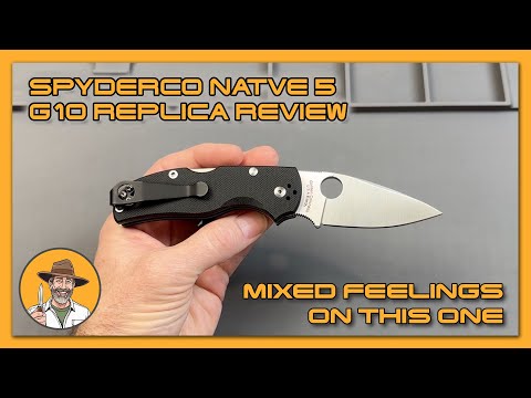 Spyderco Native 5 G10 Replica Review: Mixed Feelings on This One
