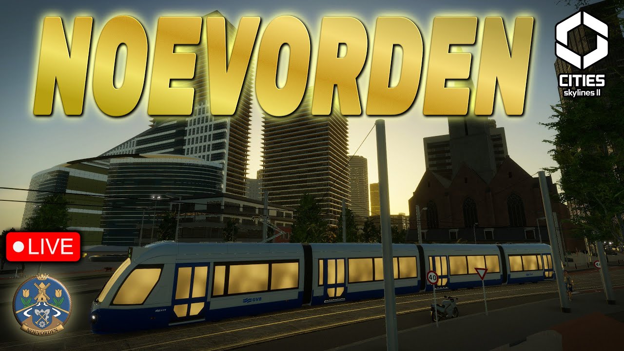 LIVE - City Maintance Day in Noevorden | Cities Skylines 2