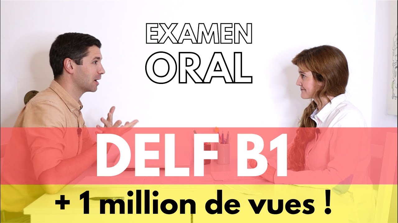 DELF B1  PRODUCTION ORALE  Simulation examen complet