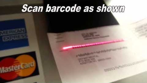 Kinston Barcode Scanning Instructions