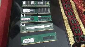 Mengenal Perbedaan Ram Memori dari SD Ram, DDR1, 2, 3 dan 4 Secara Fisik