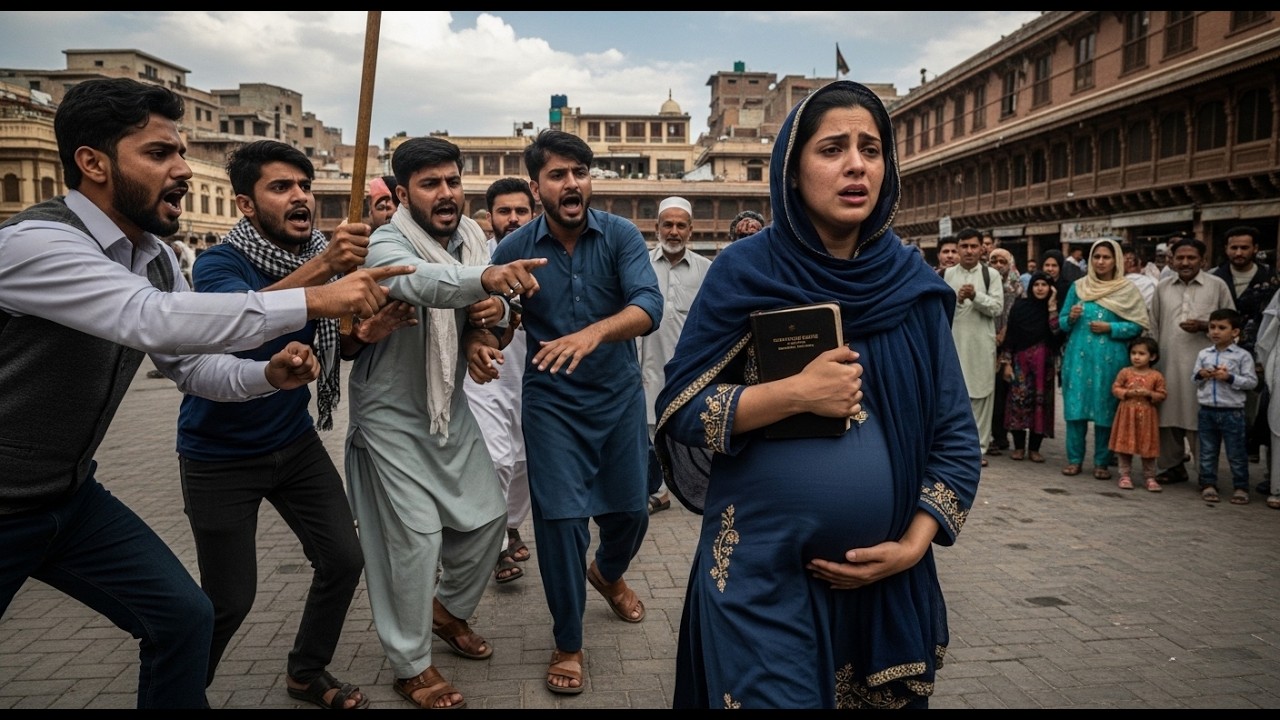 EXTREMISTA atacó a una cristiana EMBRAZADA por llevar una BIBLIA en la mano DIOS le mostro su poder