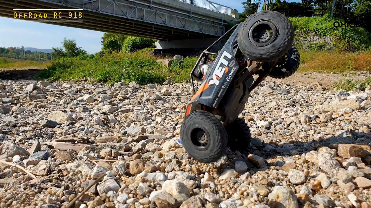 RC Extreme Bashing | Axial Yeti.Jr | 1/18 scale | 4600kv Brushless motor