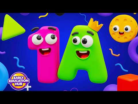 Phonics Song ABC & Numbers Song | Preschool Learning for Toddlers
