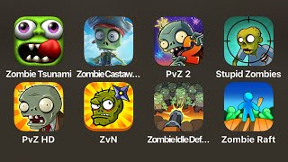 Zombie Tsunami,Zombie Castaway,Plants vs Zombies 2,Stupid Zombies,Zombie vs. Ninja,Zombie Raft screenshot 4