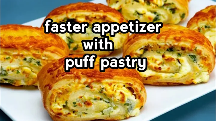 Simpler than you imagine. Brilliant appetizer recipe from puff pastry !