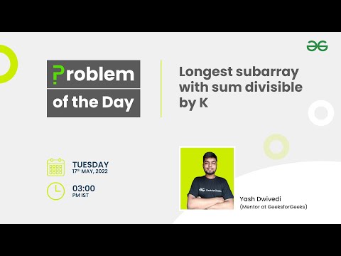Longest subarray with