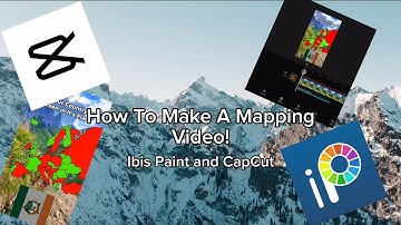How To Make A Mapping Video With CapCut and Ibis Paint! Simple Tutorial