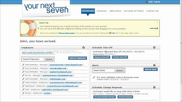 Employee Scheduling - Manager