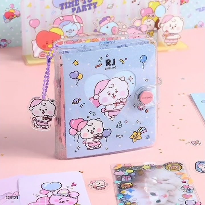 Bt21 collect book party binder ada di shopee #shorts #bts #bt21